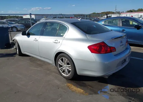 2011 Infiniti G37 Journey from USA, damaged, VIN JN1CV6APXBM500792